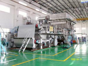 Cultural writing paper machine